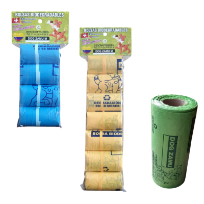 Bolsas Biodegradables para Perros – A base de Maíz y Yuca