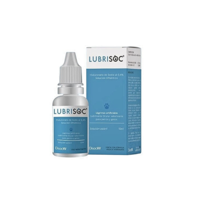 Lubrisoc x 10 ml – Solución Oftálmica con Hialuronato de Sodio 0.4%