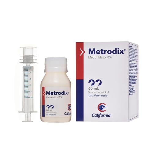 Metrodix Metrodix - Metronidazol Suspensión Oral Uso veterinario – Perros y gatos
