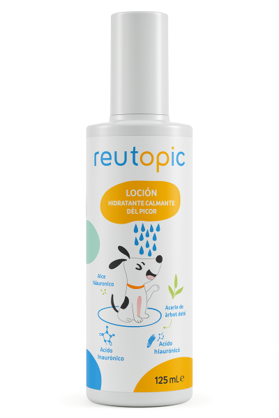 Reutopic – Loción Hidratante y Calmante para Piel Sensible en Perros