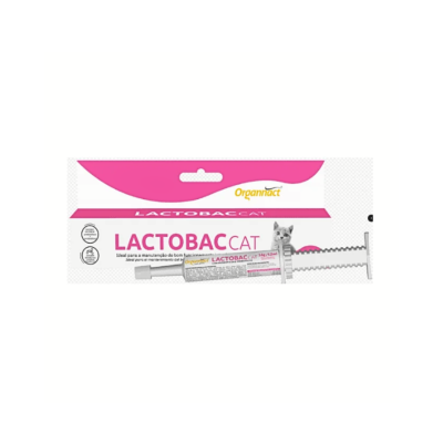 Lactobac CAT probióticos para gatos. Mejora la digestión, previene diarrea y bolas de pelo. Fácil de administrar, sin azúcar ni aceites.