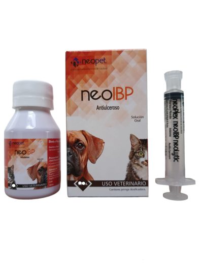 NeoIBP Antiulceroso para Mascotas | Control de Gastritis y Reflujo