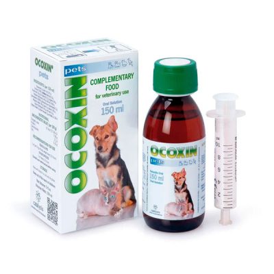 Ocoxin Suplemento nutricional fortalece el sistema inmune de perros y gatos de todas las edades