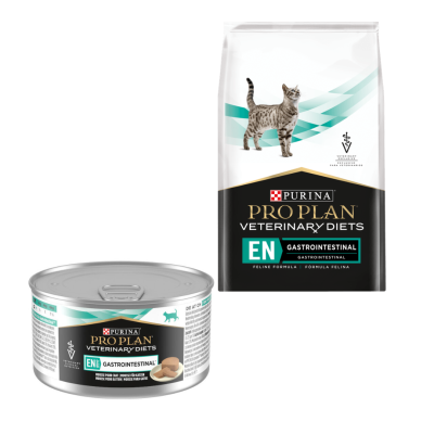 Alimento Pro Plan EN Gastrointestinal para gatos con problemas digestivos, vómitos y diarrea.