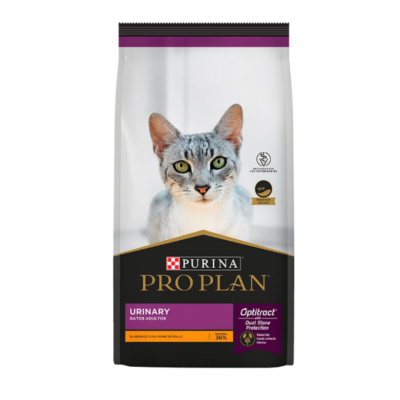 Pro Plan Urinary Gato Adulto con Optitract. Previene cálculos y mejora la salud urinaria. Ideal para gatos adultos con problemas urinarios