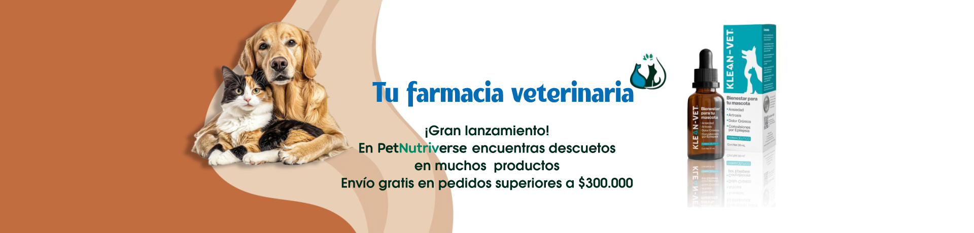 banner lanzamiento farmacia veterinaria online