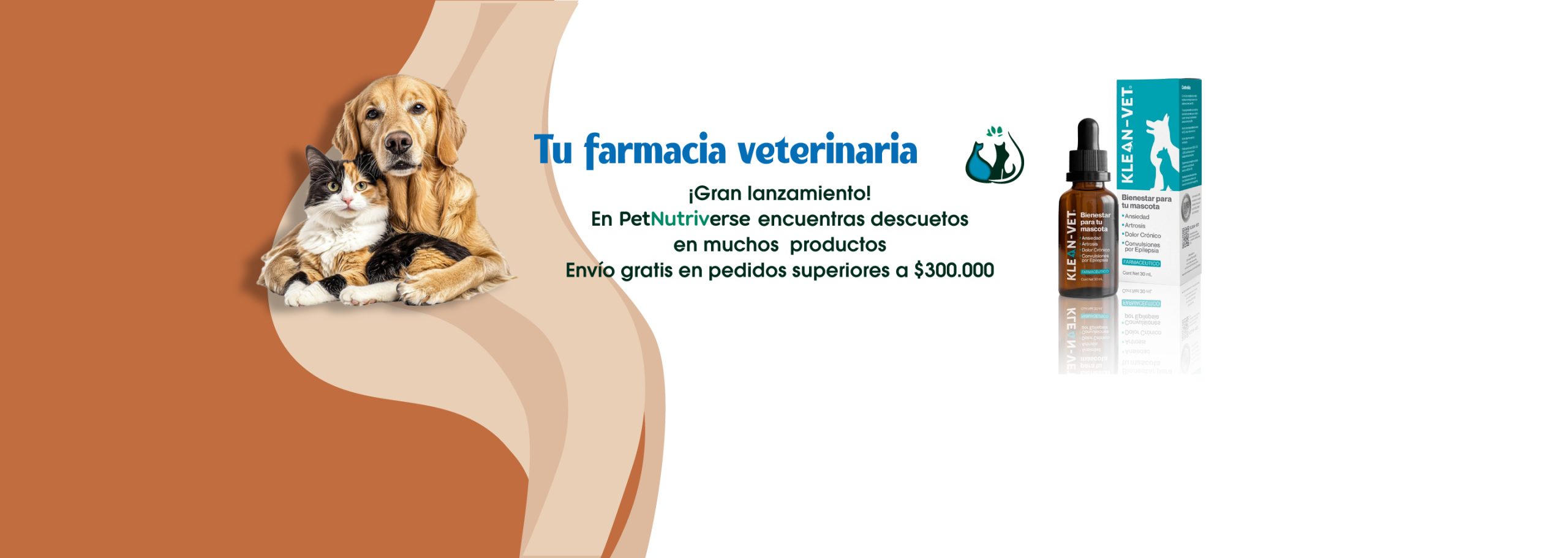 banner lanzamiento farmacia veterinaria online