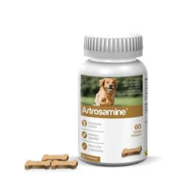 Artrosamine es un suplemento condroprotector para perros que fortalece las articulaciones, regenera cartílago y mejora la movilidad articular.