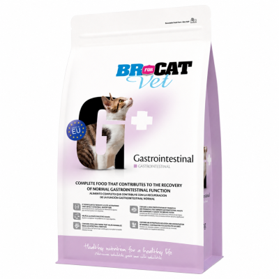 alimento gastrointestinal para gatos BR Gastrointestinal comida digestiva para gatos con sensibilidad estomacal y problemas digestivos