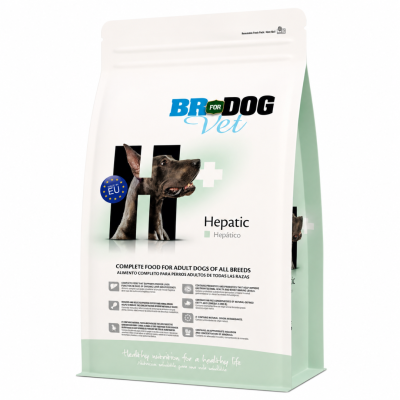 alimento hepático para perros BR Hepatic comida para perros con insuficiencia hepática y problemas del hígado